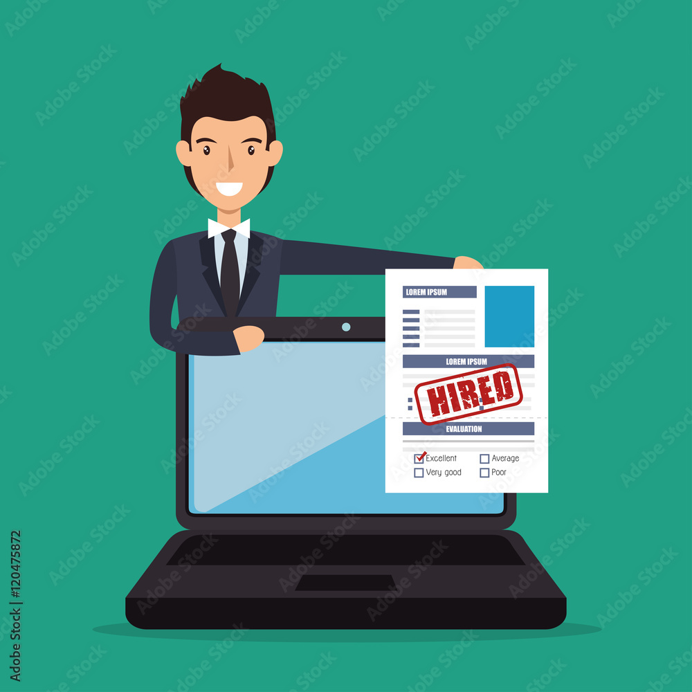 recruitment employee hired isolated vector illustration eps 10 recruitment employee hired isolated vector illustration eps 10