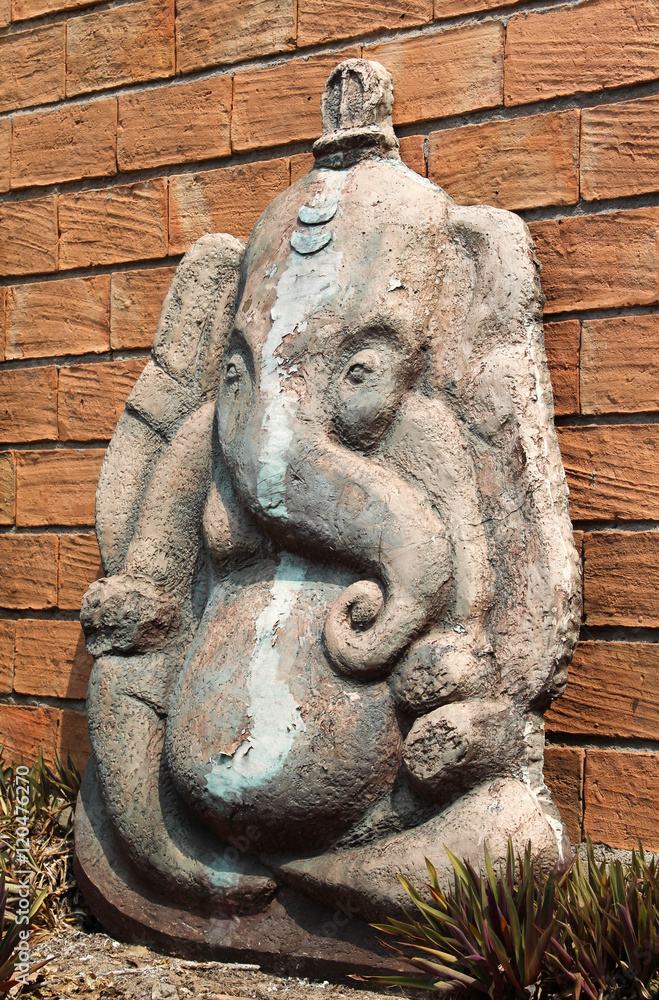 Ganesha statue in Ganesh Museum Chaing Mai , Thailand.