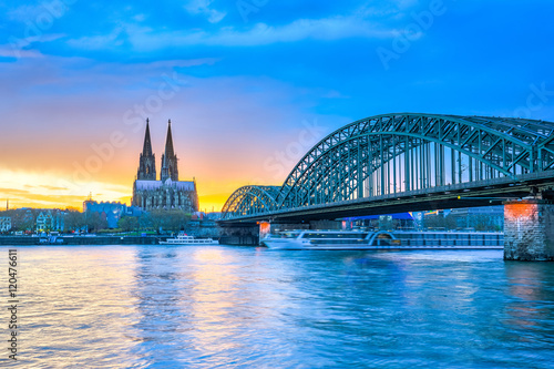 The Cologne Cathedral in Cologne, Germany