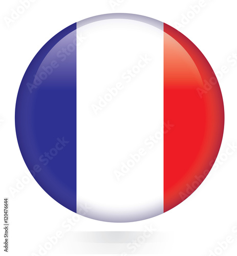 France flag button