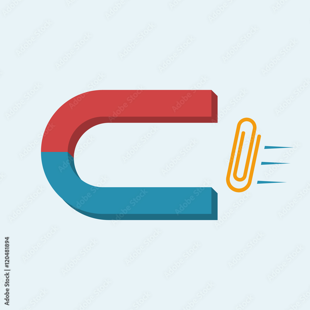 Magnet icon. Vector Magnet icon. Vector