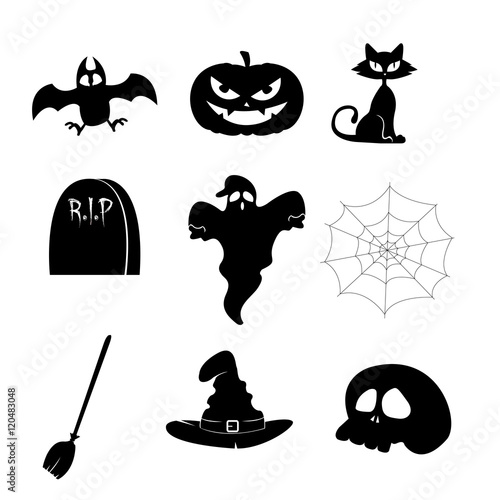 Halloween icons