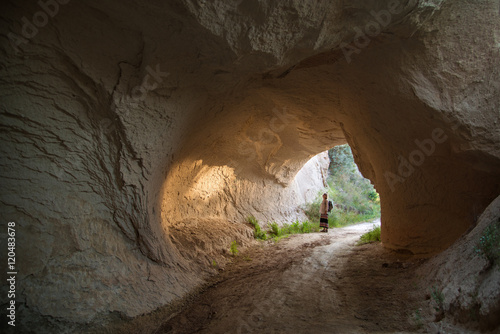 Cappadocia - road through rock