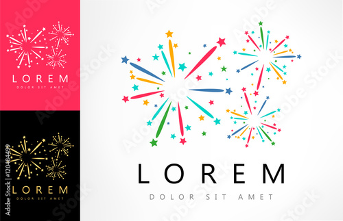 Fireworks vector