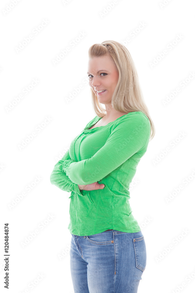 Confident young woman