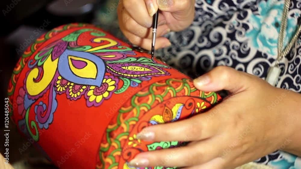 paints with a brush on wood paints with a brush on wood