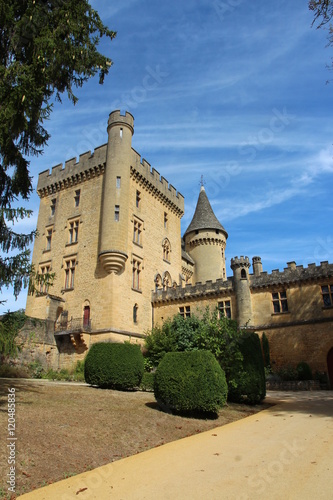 Château de Puymartin, classé monument historique, Périgord noir