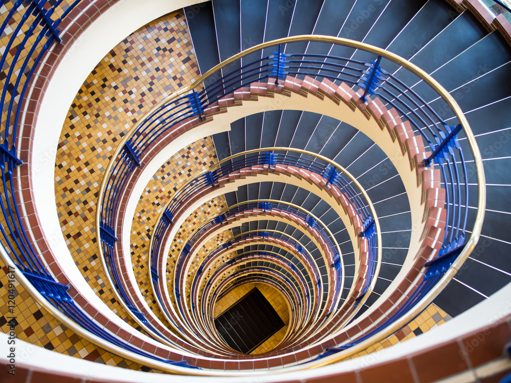 Treppenhaus Brahms Kontor Hamburg