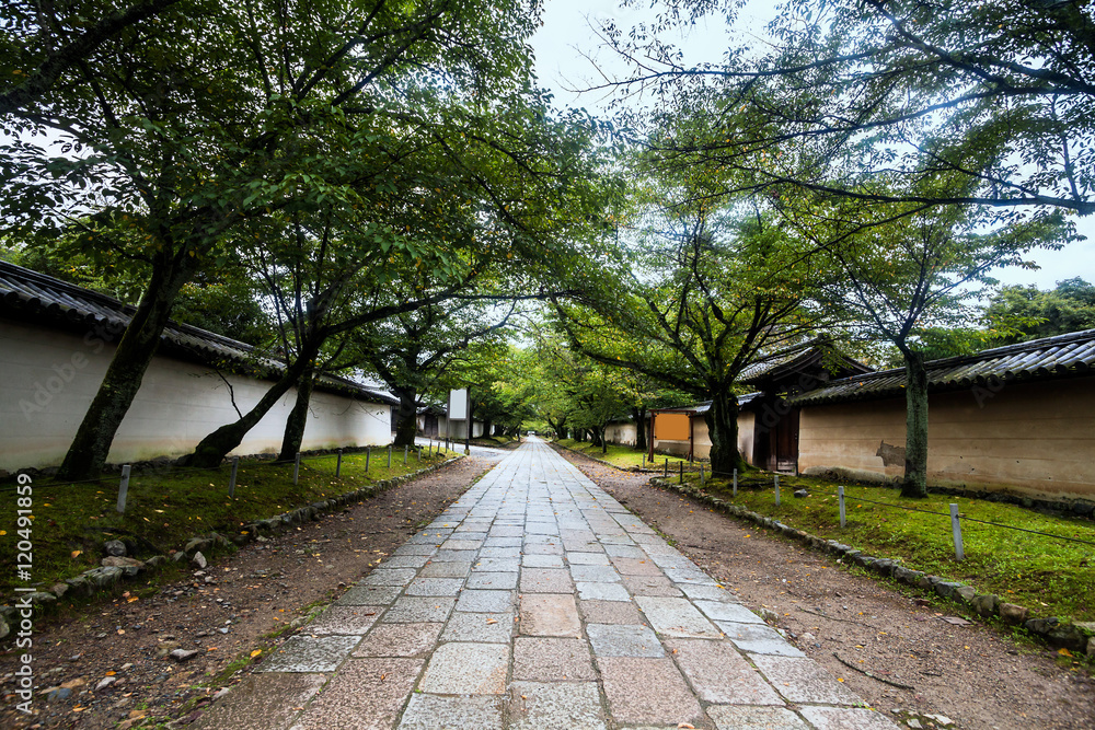 Holiday in Japan - Summer Autumn transit view of Diago-ji Temple, Kyoto, Japan Holiday in Japan - Summer Autumn transit view of Diago-ji Temple, Kyoto, Japan
