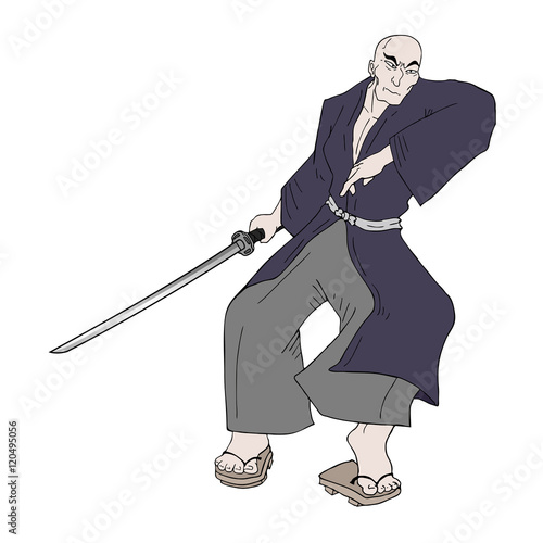 samurai illustration