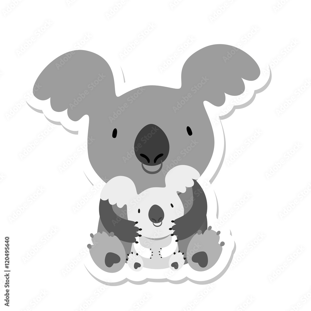 Obraz premium koala_animal_illustration
