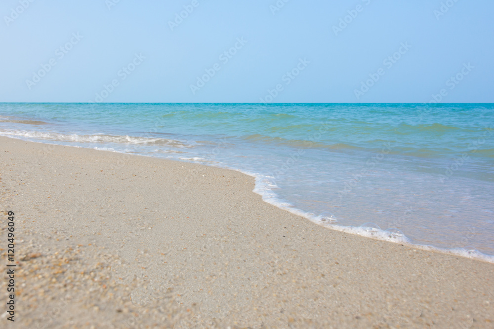 sand on the beach