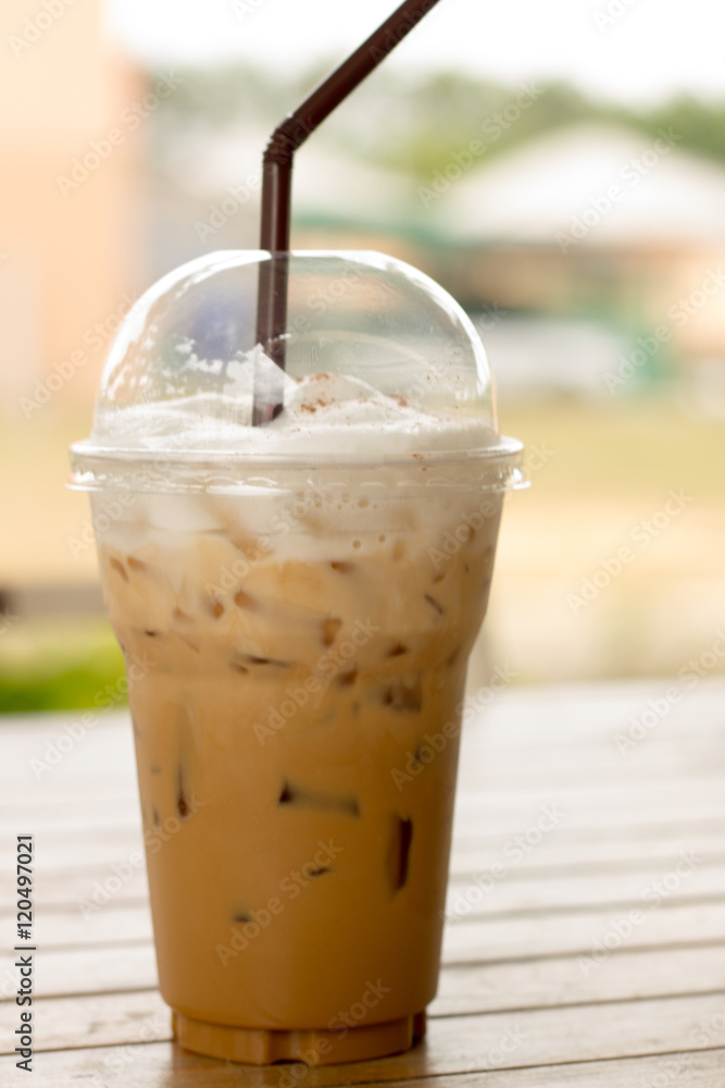 Iced coffee Iced coffee