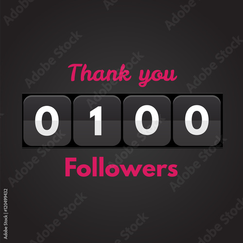 Thank you followers