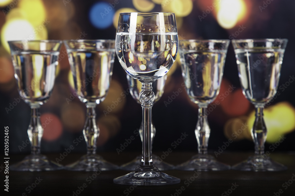 Alcohol set with background Alcohol set with background