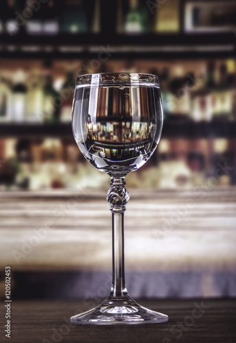 Alcohol set with background