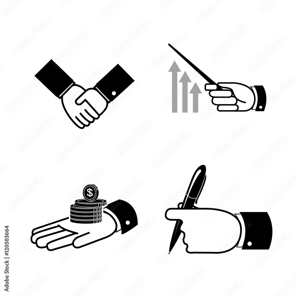 Isolated Business Icons Stock Vector Adobe Stock isolated-business-icons-stock-vector-adobe-stock