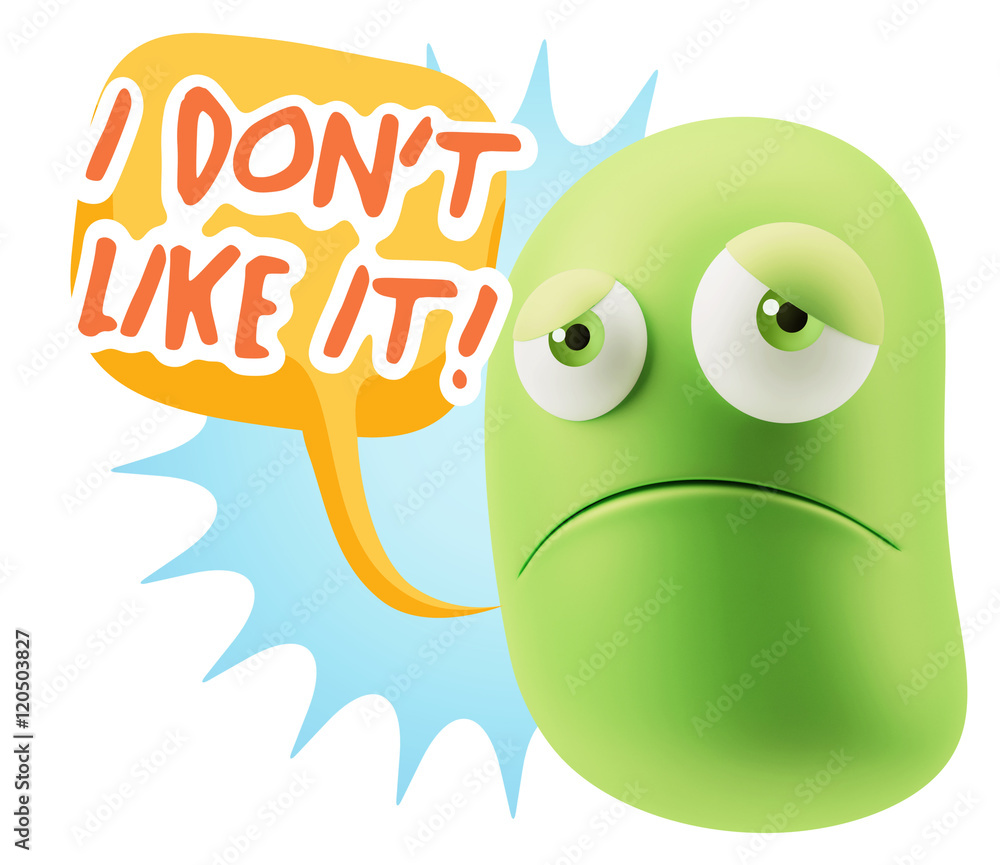 3d Illustration Sad Character Emoji Expression saying I Don't Li 3d Illustration Sad Character Emoji Expression saying I Don't Li
