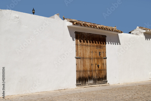 Portón, Arquitectura tradicional