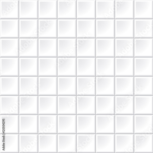 Seamless White Texture of Squares.