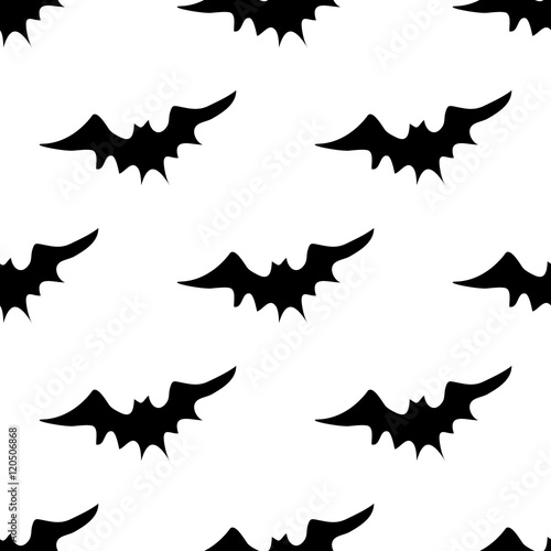 Scary bats pattern