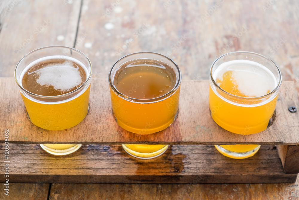 Craft beer in the glass Craft beer in the glass