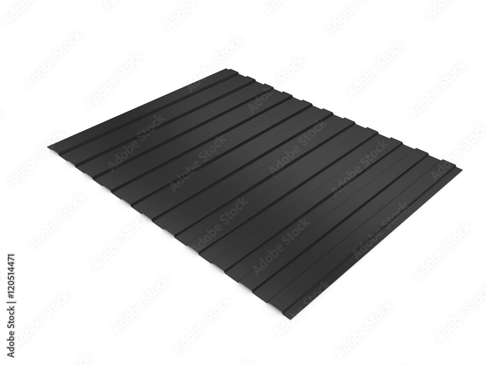 profiled sheet, 3D rendering
profiled sheet, 3D rendering