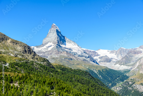 Matterhorn - beautiful landscape of Zermatt  Switzerland