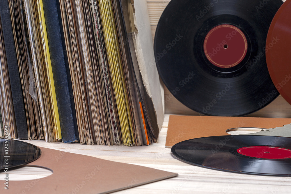Fototapeta premium Vinyl record