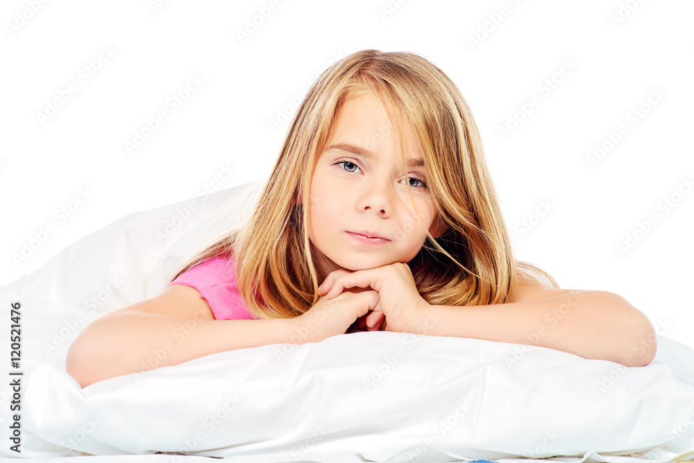 Fototapeta premium sad looking kid