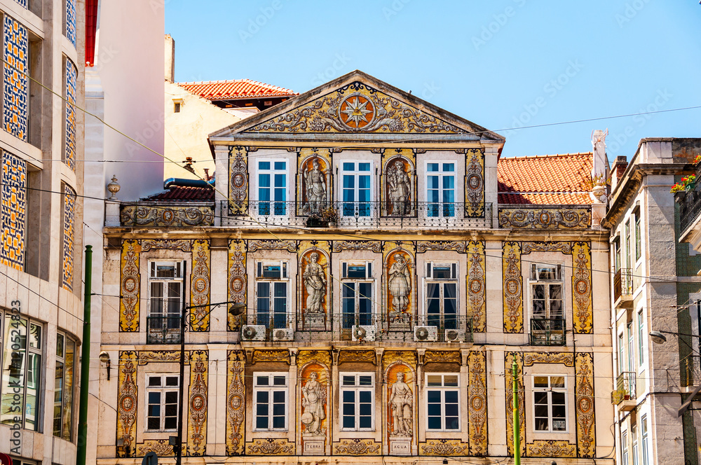 Old building in Lisbon, Portugal