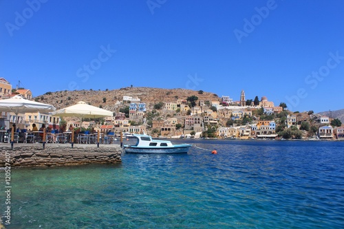 Port de Yalos, île de Symi