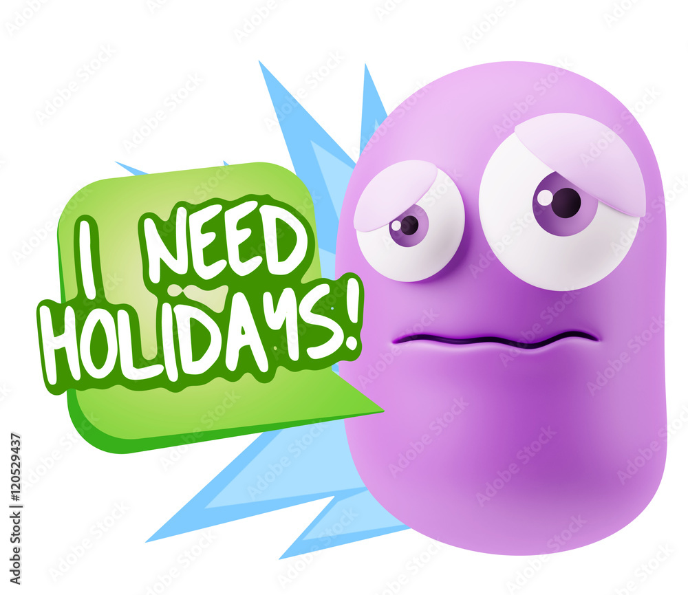 3d Rendering Sad Character Emoticon Expression saying I Need Hol 3d Rendering Sad Character Emoticon Expression saying I Need Hol