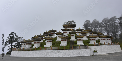 A stupa in Bhutan