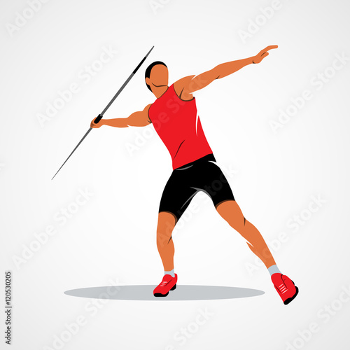 Javelin throw Athlete