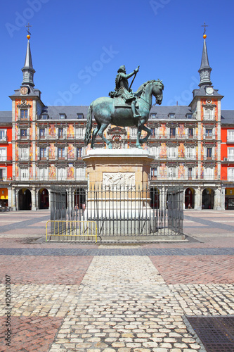 Plaza Mayor (Main Square) in Madrid