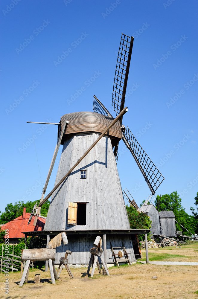 Windmühlen von Angla / Saaremaa
