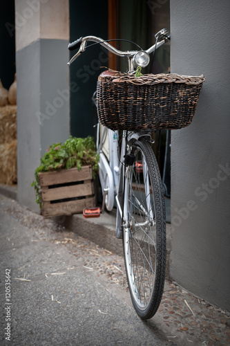 Bicicleta estilo vintage photo