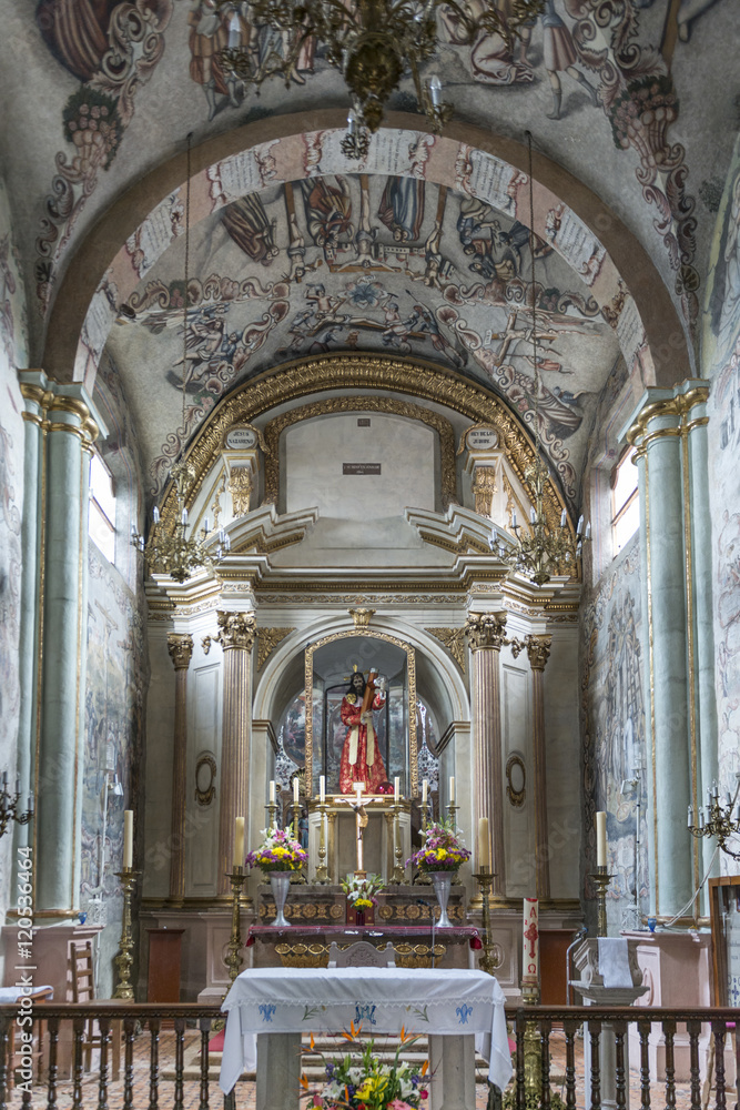 Interiors of the church, Sanctuary of Atotonilco, San Miguel de