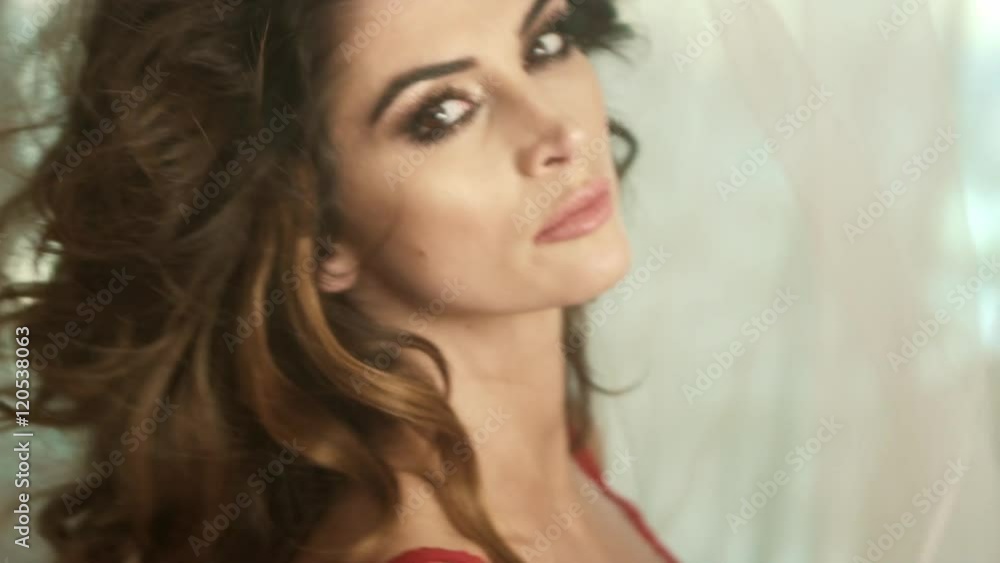 Sensual woman relaxing in the luxury apartment Sensual woman relaxing in the luxury apartment