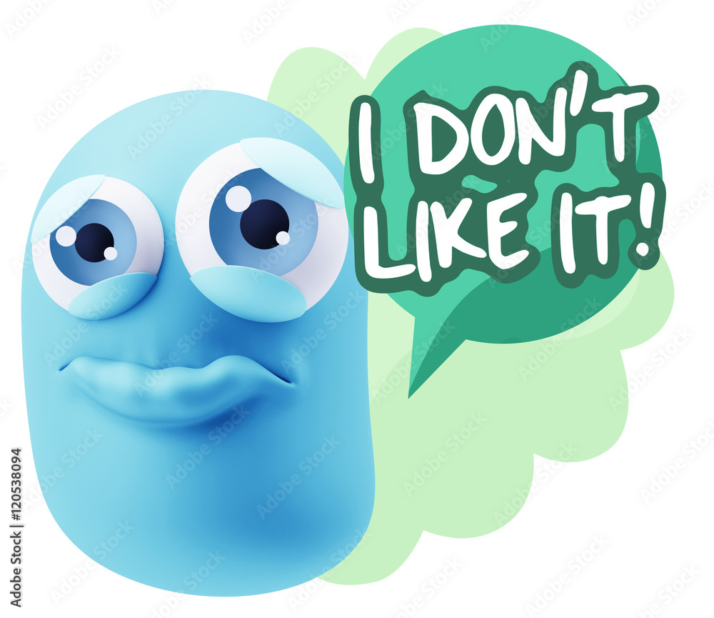 3d Rendering Sad Character Emoticon Expression saying I Don't Li 3d Rendering Sad Character Emoticon Expression saying I Don't Li