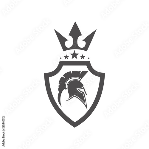 Spartan dan Shield Symbol