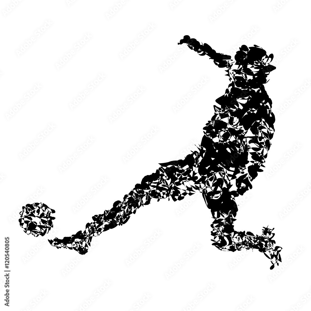 Obraz premium サッカー選手