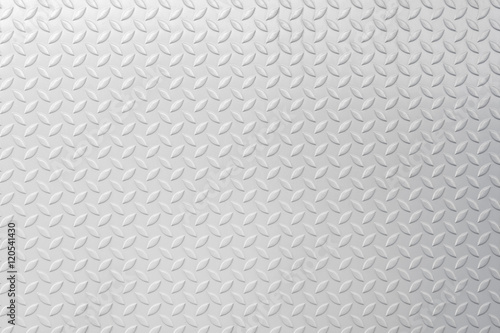 metal diamond plate in silver color for background