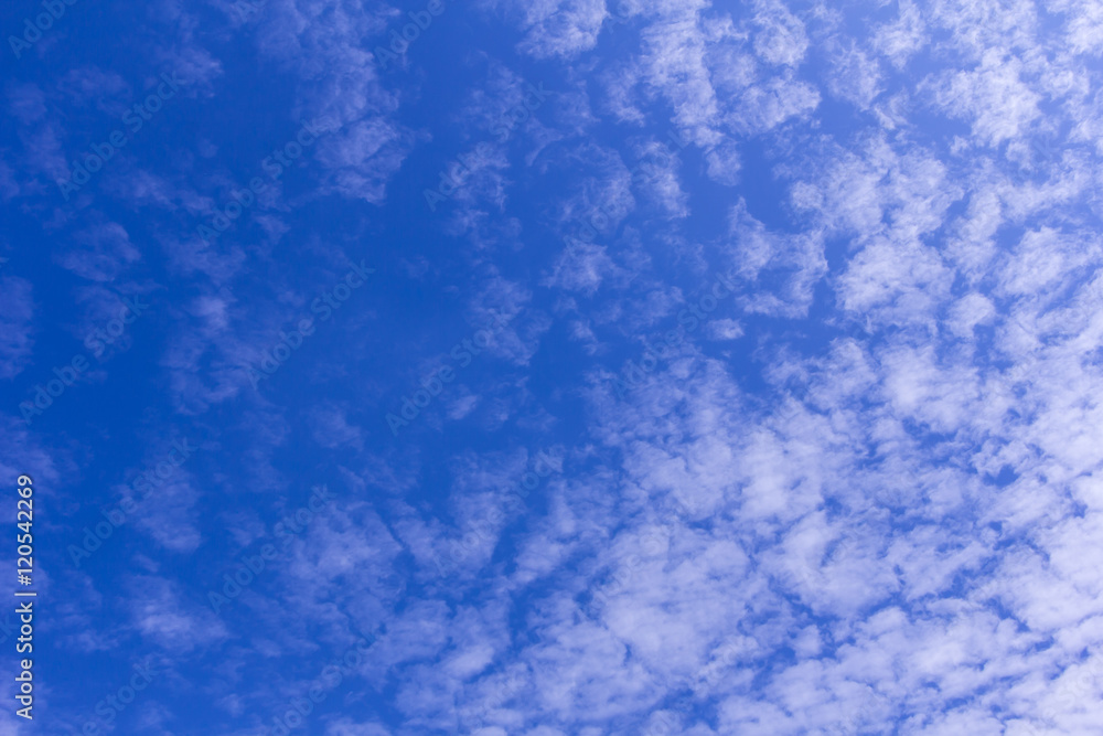 Obraz premium Beauty Blue Sky with Cloud Background