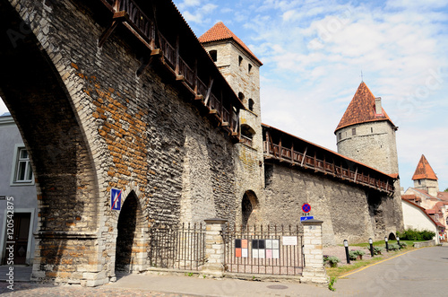 Stadtmauer Tallinn, Estland photo