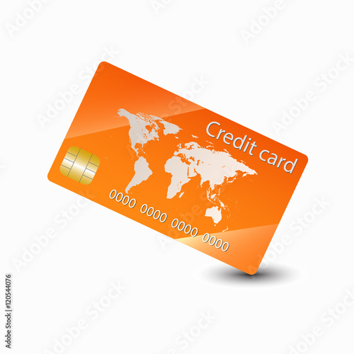 Credit cards design vector.