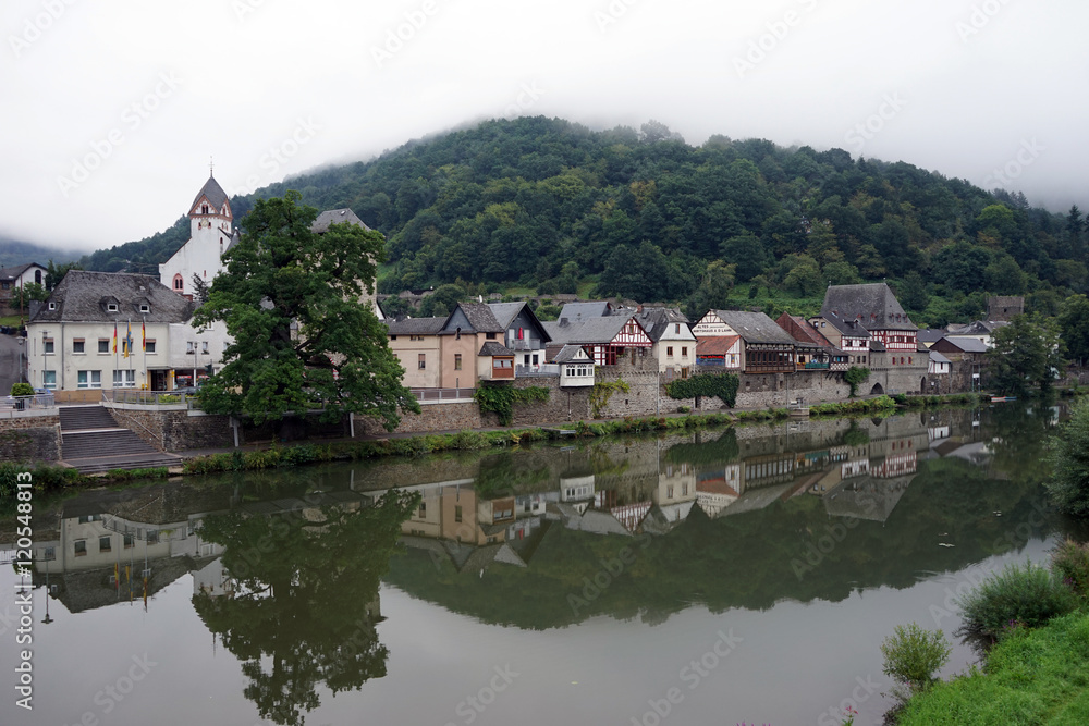On the Lahn river On the Lahn river
