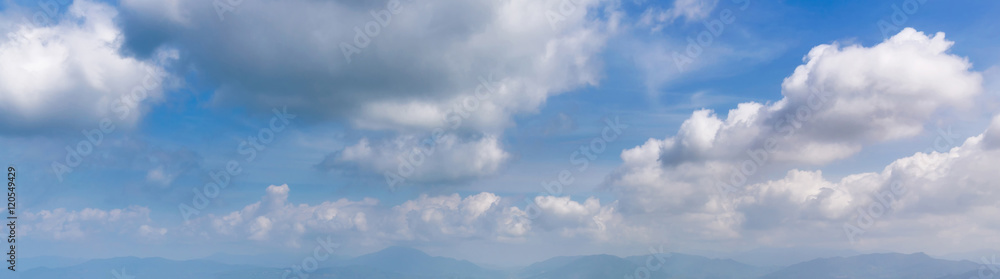 Sky and Cloud with Mountain Sky and Cloud with Mountain