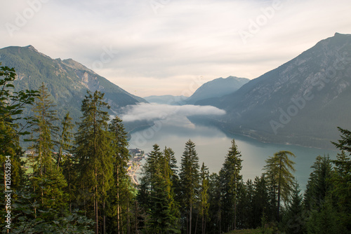   Hiking in the Tyrolean Alps / Morning at the Achensee © pic3d